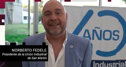 La Unión Industrial de San Martín celebró sus 40 años 