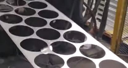 Lineas de corte automatico de discos en LPA