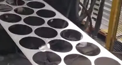 Líneas de corte automático de discos en LPA